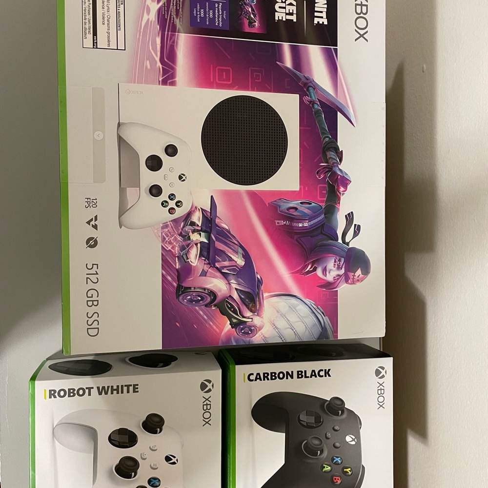 XBox Series S Rocket with 2 Controllers